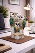 Owl Showpiece for Home Decor & Good Luck | Decorative Owl Statue for Living Room