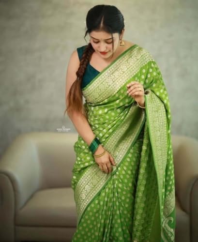 Vasthrlay Banarasi Kanjivaram Kanchipuram Shiv 1 Saree With Blouse Piece