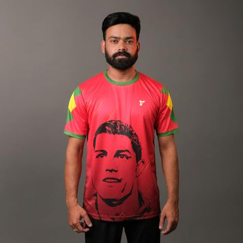 Yourjersey Ronaldofan Club Football Jersey | Custom Jersey With Name & Number | Personalized Football Jersey For Men| Women & Kids