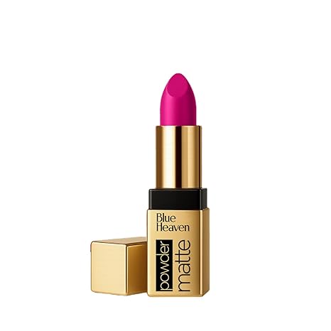 Blue Heaven Powder Matte Lipstick Pink Dust