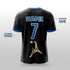 Ronaldofan Black Yellow Football Jersey | Goat Edition Overhead Kick Design | Personalized Custom Name & Number Soccer Jersey For Men| Women & Kids
