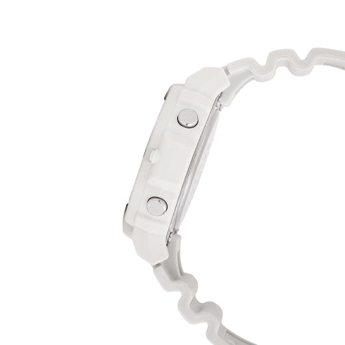 Casio Unisex Resin Digital White Dial Watch-Lws-2200H-8Avdf Band Color-White