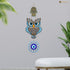 Artvibes Owl Shape Luck Prosperity MDF Wood Wall Hanger Ornaments For Vastu For Home Decoration