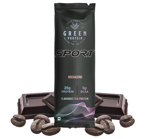 Green Protein Sport Pea Protein Isolate Powder | Vegan Plant Protein 25g