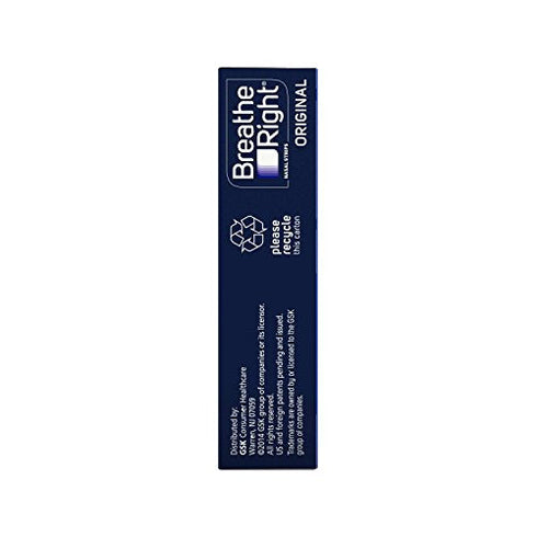 Style Make Breathe Right Original Nose Strips to Reduce Snoring and Relieve Nose Congestion Large Tan 30 Count