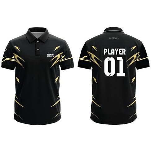 Dika Sports Mens Custom Personalised Number And Number Tshirt Cricket Sports Jersey