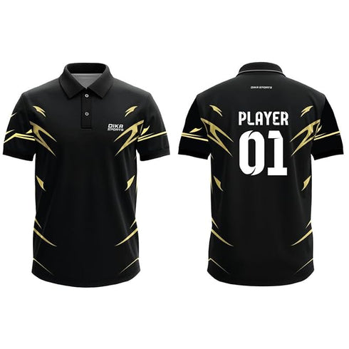 Dika Sports Mens Custom Personalised Number And Number Tshirt Cricket Sports Jersey