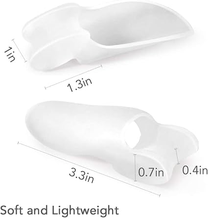 Suefor Bunion Corrector Silicone Toe Separators For Fast Pain Relief