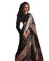 Vasthrlay Black Kanjivaram Saree