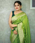 Vasthrlay Banarasi Kanjivaram Kanchipuram Shiv 1 Saree With Blouse Piece