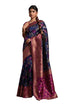 Vasthrlay Banarasi Unstitched Saree