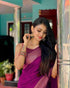 Vasthrlay Kanjivaram Kanchipuram Banarasi Yatri Saree With Blouse Piece