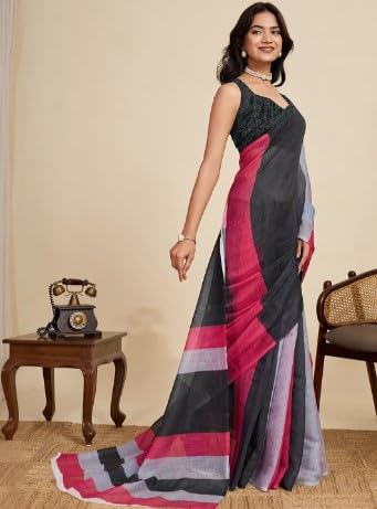 Vasthrlay Matching Unstitched Attached Lightweight