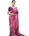 Vasthrlay Purple Kanjivaram Saree