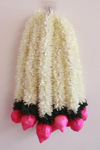 Vibha Garlands for Home Decoration Lotus Hangings