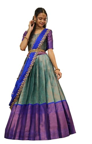 Vasthrlay South Indian Half And Half Saree