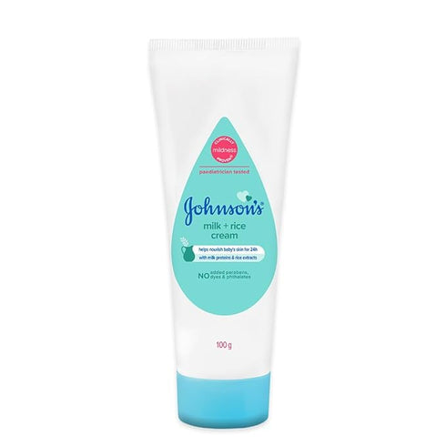 Johnson's Baby Milk and Rice Cream