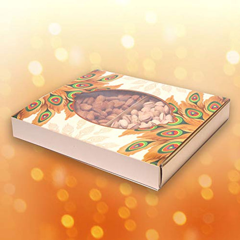 Leeve Dry Fruits Fresh Combo Fruit & Nuts Diwali Gift Fancy Box Hamper
