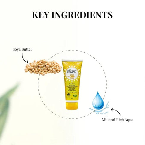 Azafran Organics Dfend SPF 30+ Creme