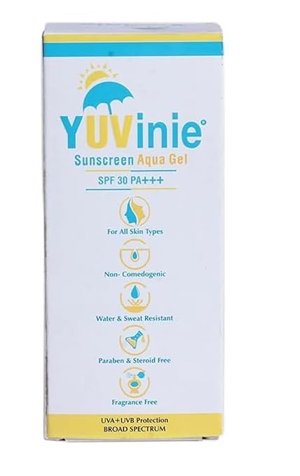 YUVinie Sunscreen Aquagel SPF 30 PA+++