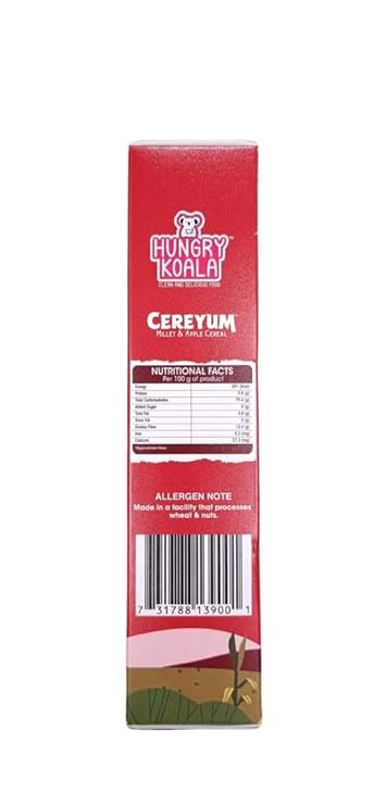 HUNGRY KOALA Millet & Apple Cereal