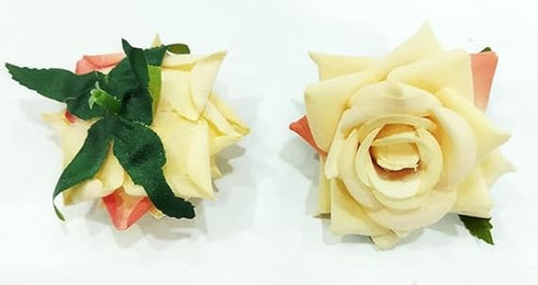 Artificial Rose Velvet Flower for Pooja Thali & Home Decoration|Festive & Diwali Décor