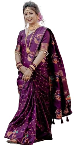 Vasthrlay Organza Designer Unstitched Saree