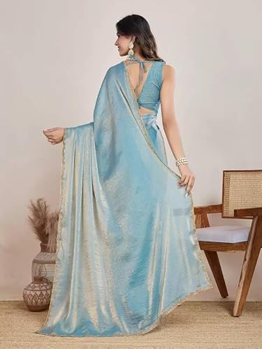 Vasthrlay Chiffon Embellished Ethnic Wear
