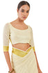 Vasthrlay White Tissue Kasavu Ethnic Designs
