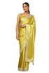 Vasthrlay Black Satin Saree