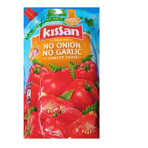 Kissan No Onion No Garlic Tomato Sauce Bottle