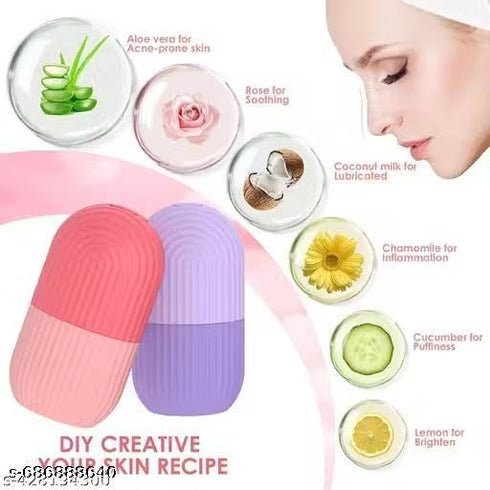 Pack of 3 Ice Roller for Face | Ice Roller for Face Massager