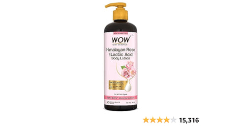 WOW Skin Science Himalayan Rose Body Lotion