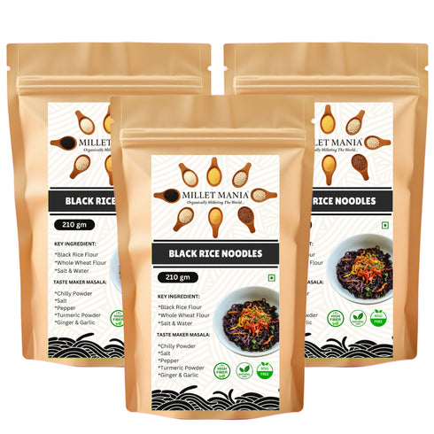 Millet Mania Black Rice Noodles