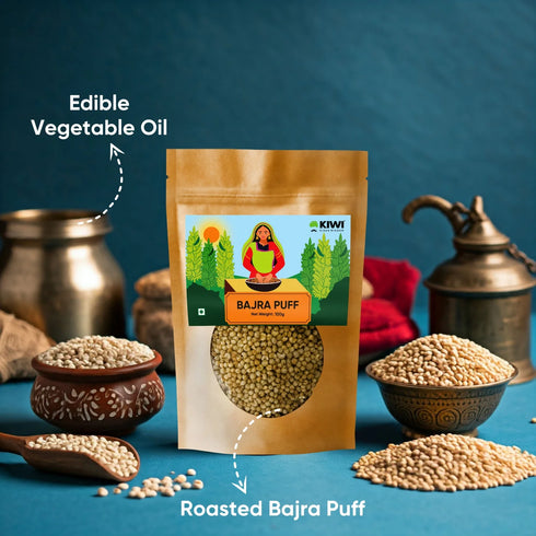 Kiwi Roasted Bajra Puffs