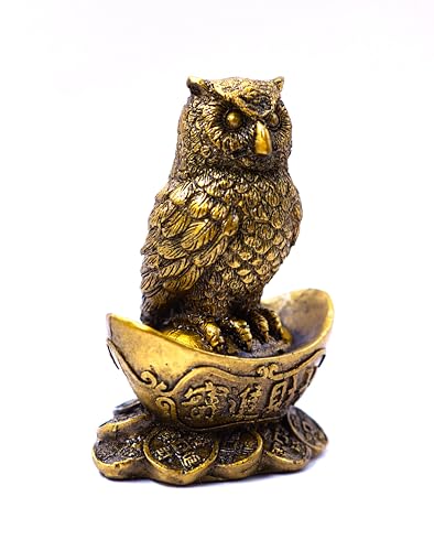 Owl Statue/Showpiece/Idol for Good Luck and Prosperity Showpiece
