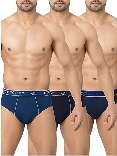 Dixcy Scott Men's Cotton Brief (Pack of 3)