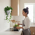 Generic Wall Mounted Face Planter Set| White
