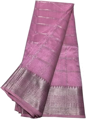 Vasthrlay Nr Handloom Banarasi Lavender Purple