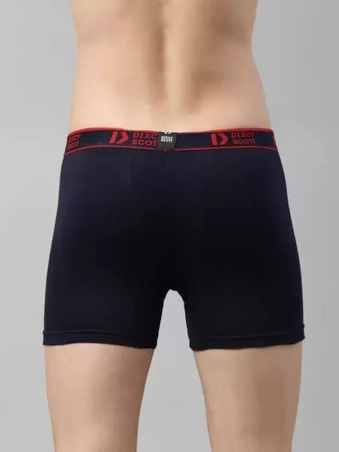 Dixcy Scott Cross Trunk for Men & Boys (Underwear/Trunk/Brief) (100% Cotton Trunk with Spandex Elastic) (Size- 80 cm-110 cm) (Multicolour-Assorted) (42 inch_105 cm, Pack of 05 Pcs.)