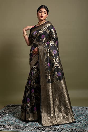 Vasthrlay Banarasi Wedding Unstitched Saree