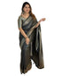 Vasthrlay Black Kanjivaram Saree