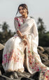 Vasthrlay Banarasi Kanjivaram Wedding Flowerjaal Saree With Blouse Piece