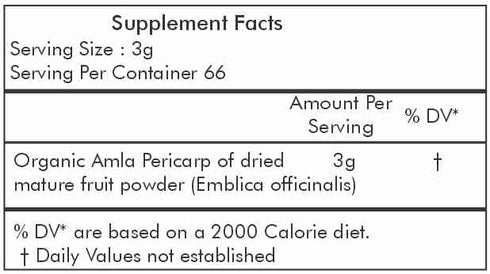 Herbal Hills Organic Amla Powder