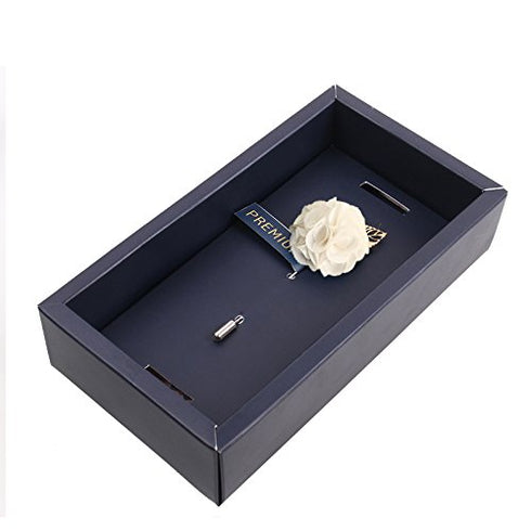 Peluche A Sombre Retreat Off White Brooch for Men