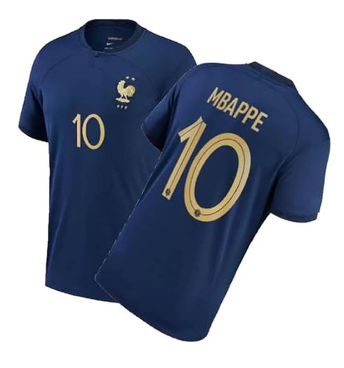 RJM Sports Home Football Team Blue Jersey