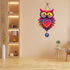GiftOday Owl Shape Wooden Wall Hanging For Home Decor | Evil Eye Decoration Livingroom