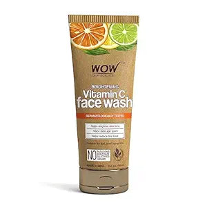 WOW Skin Science Vitamin C Face Wash In Paper Tube