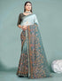 Vasthrlay Women's Cotton Kalamkari Wedding Saree With Blouse Piece