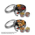 Sumeet Stainless Steel Belly Shape Masala (Spice) Box